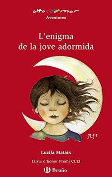 portada L'ENIGMA DE LA JOVE ADORMIDA (in Valencian)