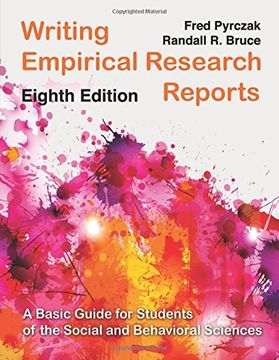 portada Writing Empirical Research Reports: A Basic Guide for Students of the Social and Behavioral Sciences (in English)