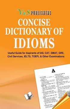 portada Concise Dictionary of Idioms (en Inglés)