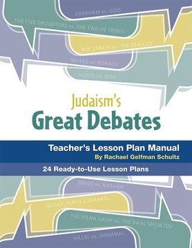 portada Judaism's Great Debates Lesson Plan Manual (en Inglés)