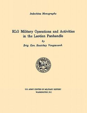 portada rlg military operations and activities in the laotian panhandle (u.s. army center for military history indochina monograph series) (en Inglés)