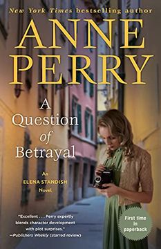 portada A Question of Betrayal: An Elena Standish Novel 