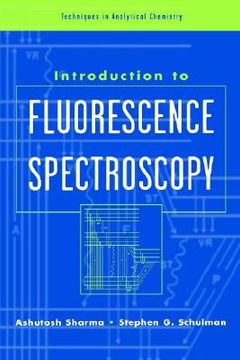 portada introduction to fluorescence spectroscopy (en Inglés)