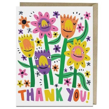 portada 6 Pack Barry lee for em & Friends Thank you Flowers Thank you Card