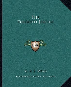 portada the toldoth jeschu (en Inglés)