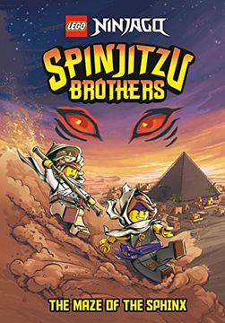 portada Spinjitzu Brothers #3: The Maze of the Sphinx (Lego Ninjago) (Lego Ninjago Spinjitzu Brothers, 3) (en Inglés)
