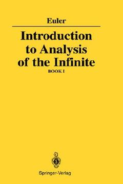 portada introduction to analysis of the infinite: book i (en Inglés)