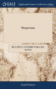 portada Musgraviana: Or, Memoirs of a Cod-piece (en Inglés)