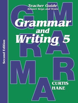 portada Saxon Grammar & Writing 2nd Edition Grade 5 Teacher Packet (Stephen Hake Grammar) (in English)