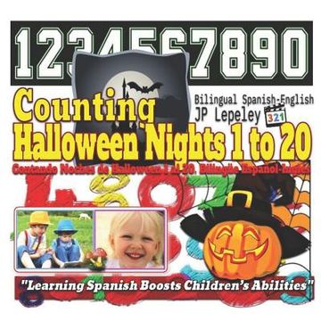 portada Counting Halloween Nights 1 to 20. Bilingual Spanish-English: Contando Noches de Halloween 1 al 20. Bilingüe Español-Inglés