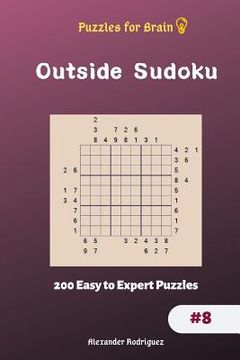 portada Puzzles for Brain - Outside Sudoku 200 Easy to Expert Puzzles vol.8 (en Inglés)