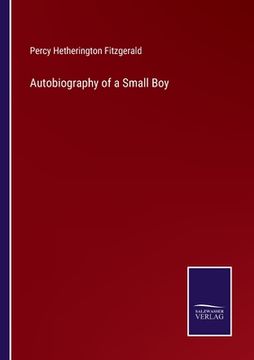 portada Autobiography of a Small Boy