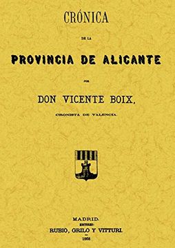 portada Crónica de la provincia de Alicante