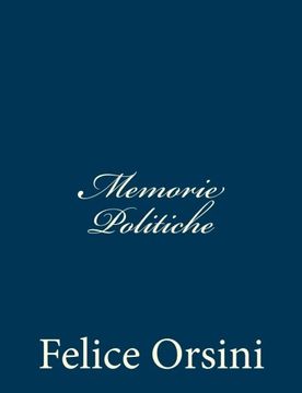 portada Memorie Politiche (Italian Edition)