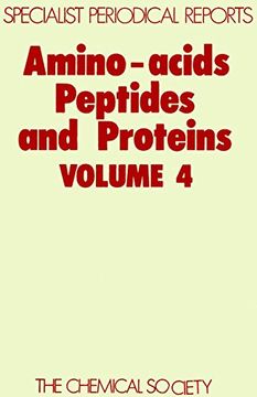 portada Amino Acids, Peptides and Proteins: Volume 4 (Specialist Periodical Reports) 