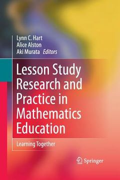portada Lesson Study Research and Practice in Mathematics Education: Learning Together (en Inglés)
