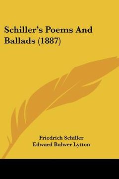 portada schiller's poems and ballads (1887) (en Inglés)