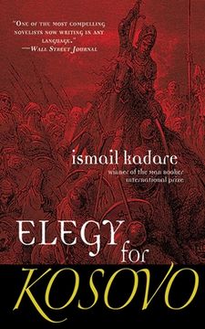 portada elegy for kosovo (en Inglés)
