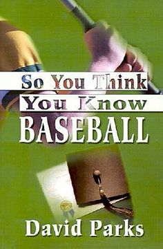 portada so you think you know baseball (en Inglés)