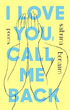 portada I Love You, Call me Back: Poems (en Inglés)