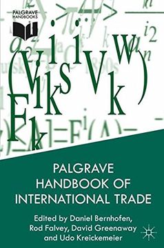 portada Palgrave Handbook Of International Trade (en Inglés)