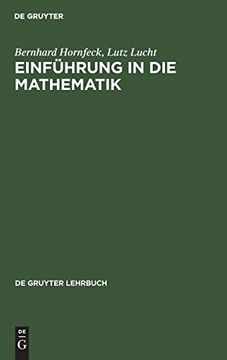 portada Einführung in die Mathematik (de Gruyter Lehrbuch) (en Alemán)