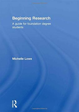portada Beginning Research: A Guide for Foundation Degree Students (in English)