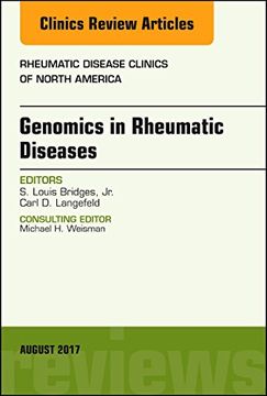 portada Genomics in Rheumatic Diseases, an Issue of Rheumatic Disease Clinics of North America (Volume 43-3) (The Clinics: Internal Medicine, Volume 43-3)