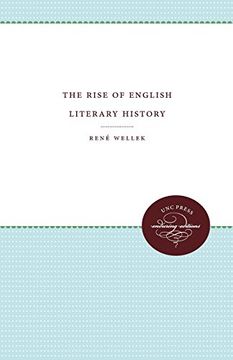 portada The Rise of English Literary History (en Inglés)