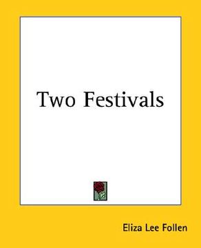 portada two festivals (en Inglés)