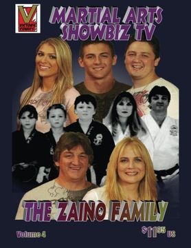portada Martial Arts Showbiz TV The Zaino Family comic book: Great Martial Artist: Volume 4