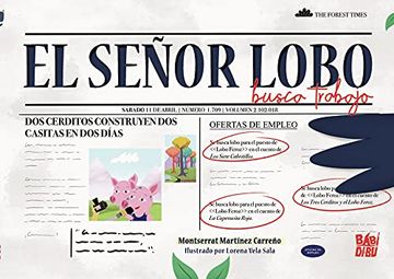portada El Señor Lobo Busca Trabajo (in Spanish)