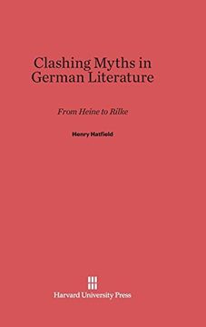 portada Clashing Myths in German Literature 