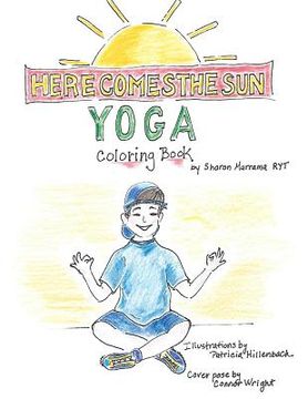 portada Here Comes The Sun Yoga Coloring Book (en Inglés)