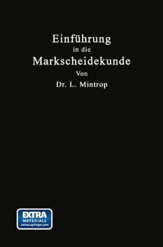portada Einführung in die Markscheidekunde: Mit besonderer Berücksichtigung des Steinkohlenbergbaues (German Edition)