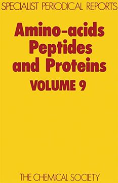 portada Amino Acids, Peptides, and Proteins: Volume 9 (in English)