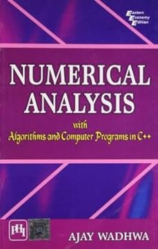 portada Numerical Analysis With Algorithms and Computer Programs in c++