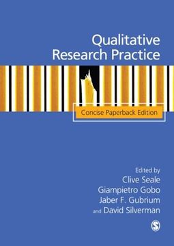portada Qualitative Research Practice: Concise Paperback Edition (en Inglés)
