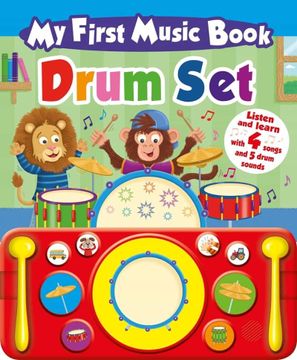 portada My First Music Book Drum Ingles: Instrument Book (English Educational Books)