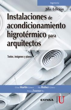 portada Instalaciones de Acondicionamiento Higrotérmico Para Arquitectos. Textos, Imágenes y Planos 2ª Edición