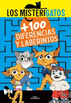 portada Los Misterigatos (Los Misterigatos): Más de 100 Laberintos y Diferencias