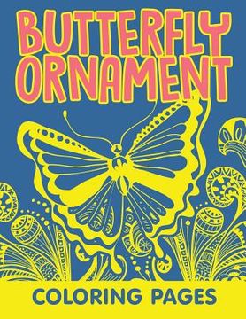 portada Butterfly Ornament Coloring Pages (en Inglés)