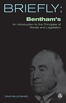 portada Bentham's an Introduction to the Principles of Morals and Legislation (Scm Briefly) (in English)