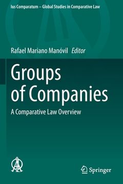 portada Groups of Companies: A Comparative Law Overview (en Inglés)