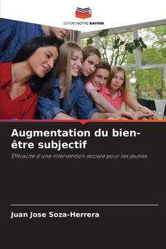 portada Augmentation du bien-être subjectif (en Francés)