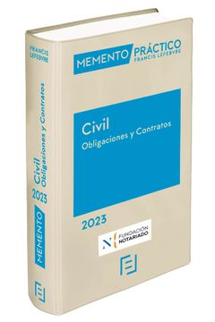 portada Memento Practico Civil Obligaciones y Contratos 2023