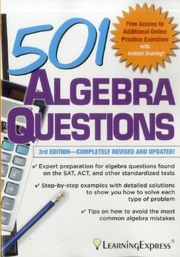 portada 501 algebra questions