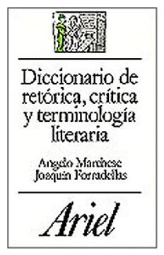 portada Diccionario de retórica, crítica y terminología literaria.