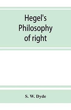 portada Hegel's Philosophy of Right (in English)
