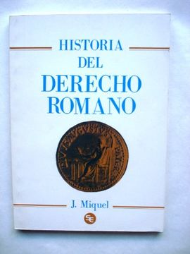 portada HISTORIA DEL DERECHO ROMANO.